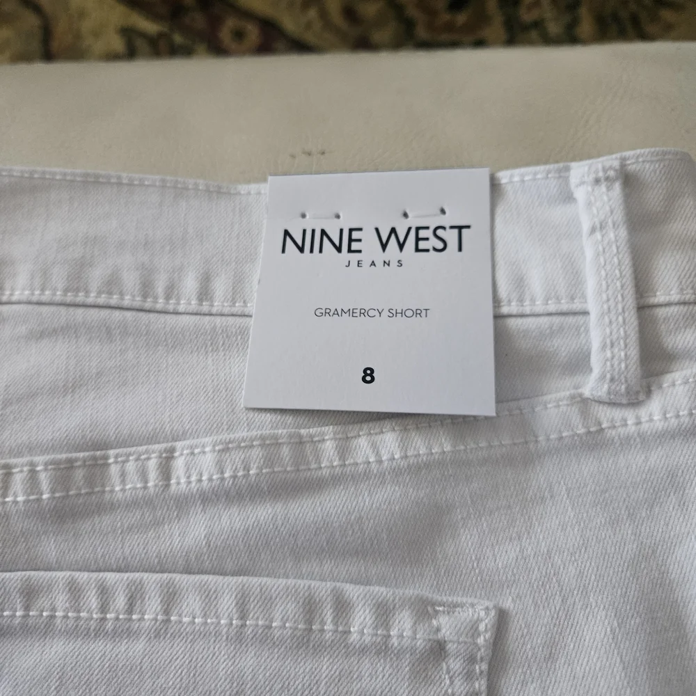 Nine West Women's White Shorts - Picture 8 of 11